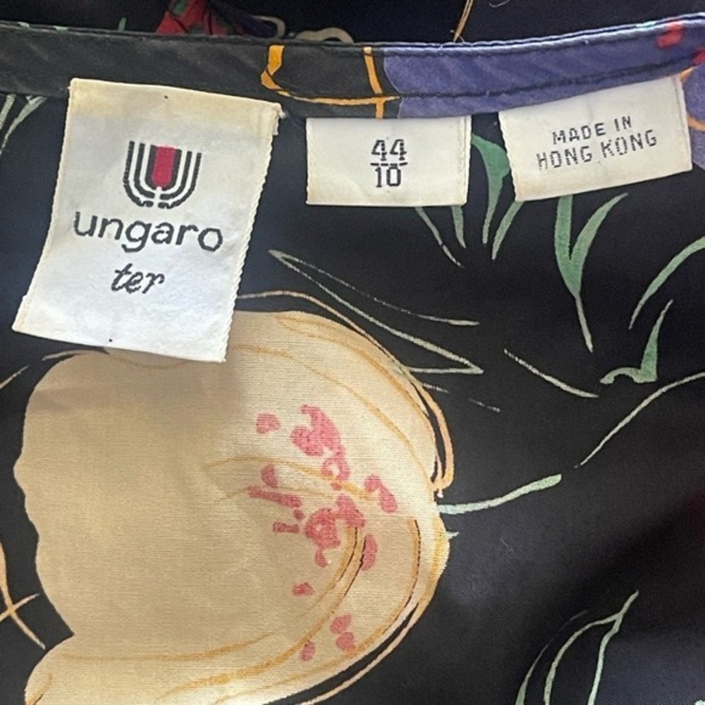 Vintage Ungaro Floral Top - Picture 6 of 6